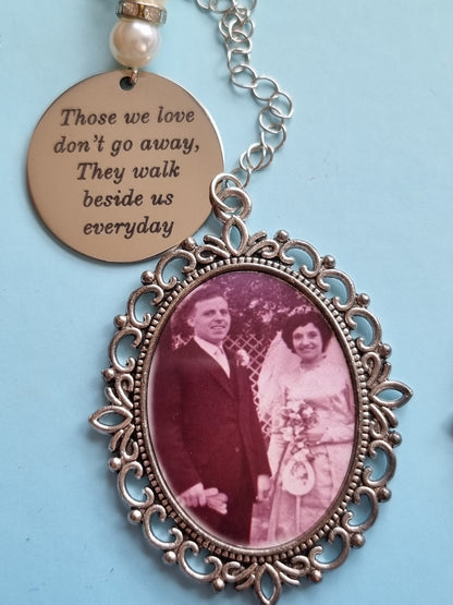 Personalised Wedding Bouqet charm