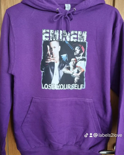 Eminem/lose yourself print hoodie/sweater/custom designed