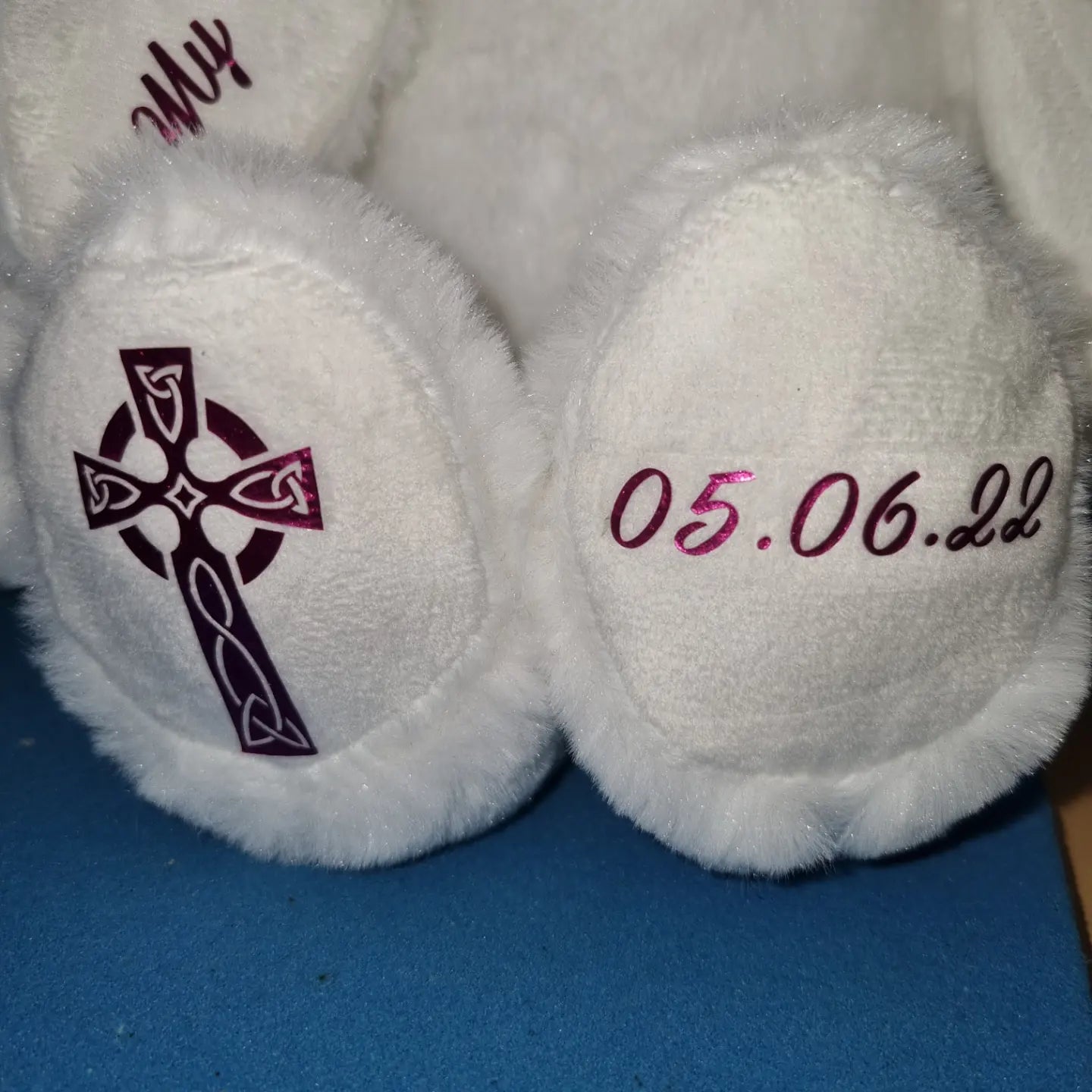 Personalised Bunny Plush Teddy