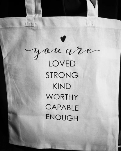 Inspirational Stronger Tote