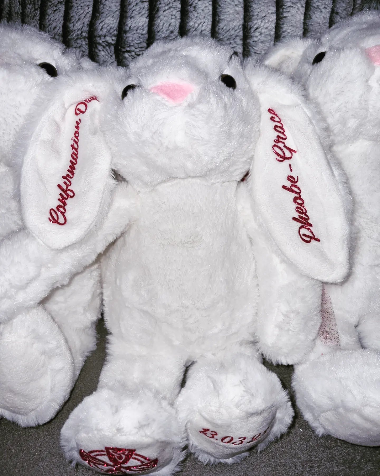 Personalised Bunny Plush Teddy