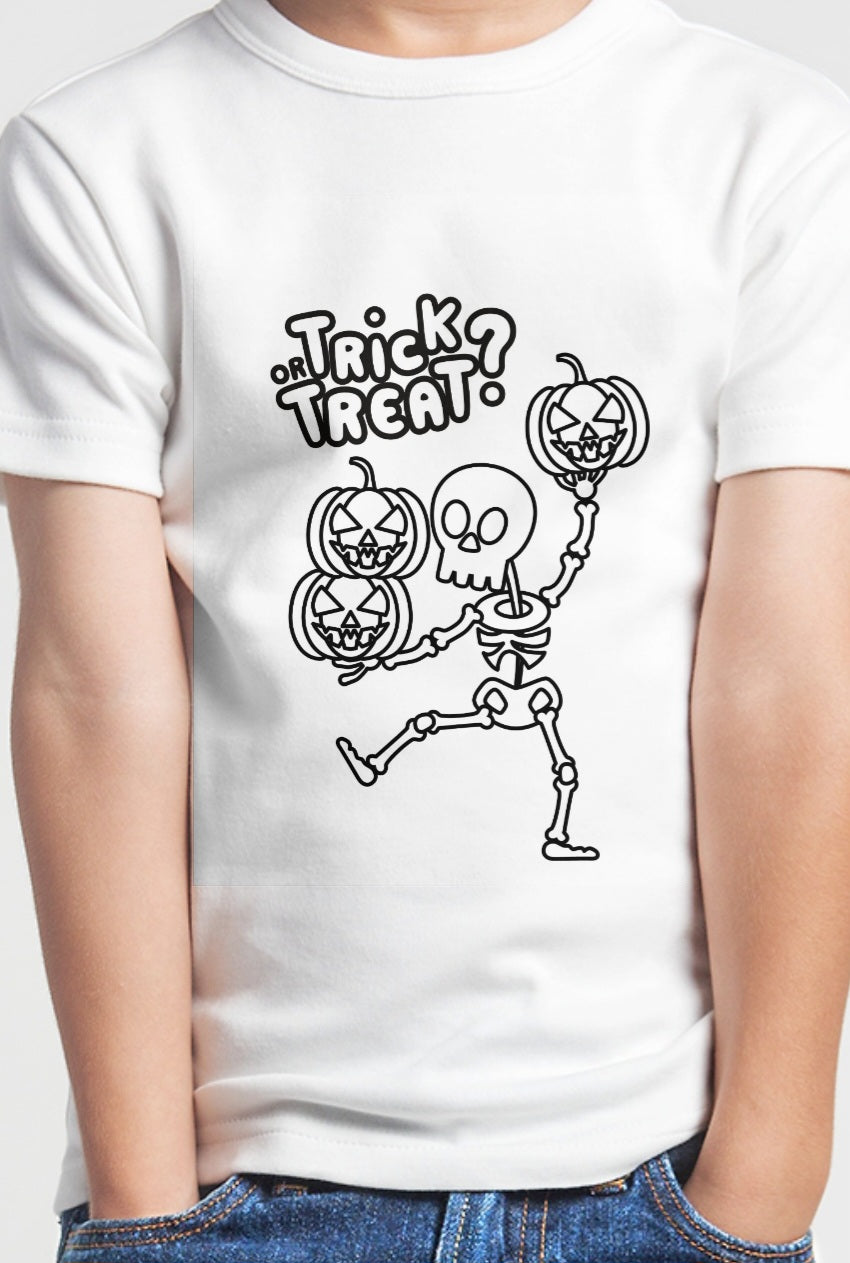 "Colour your own" Halloween T-Shirt