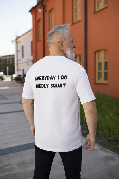 Fun, Humorous Novelty T-Shirt (me? of course I exercise...)