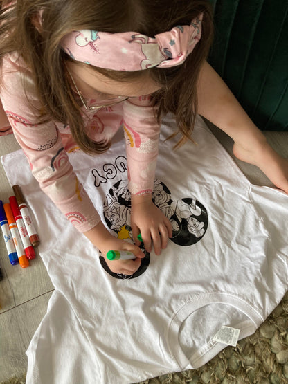 Colour your own T-Shirt (with markers)