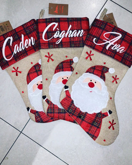 Luxury Personalised Christmas Stocking